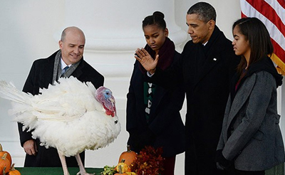 Obama iki hindiyi kurtardı!