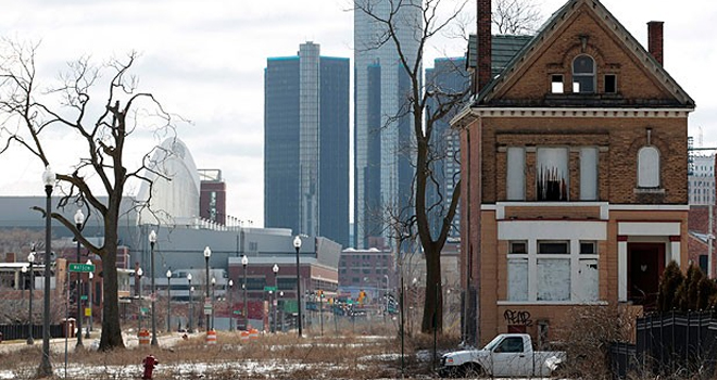 Detroit şehri İFLAS etti!