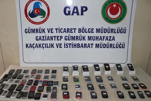 Gaziantep’te Kaçak Telefon Operasyonu