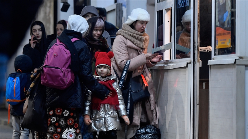 Savaş mağdurlarının Ukrayna’dan ayrılışı sürüyor