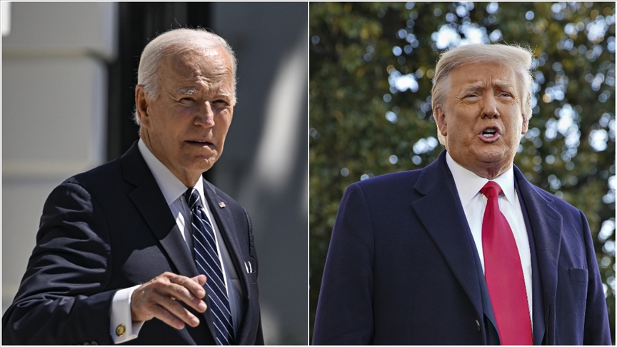 Biden, son ankete göre 2024 başkanlık seçimlerinde Trump'ın 9 puan gerisinde