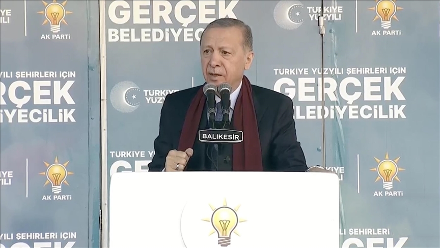 Erdoğan: Balıkesir'de 7 bin 870 bağımsız bölümün dönüşümünü gerçekleştirdik