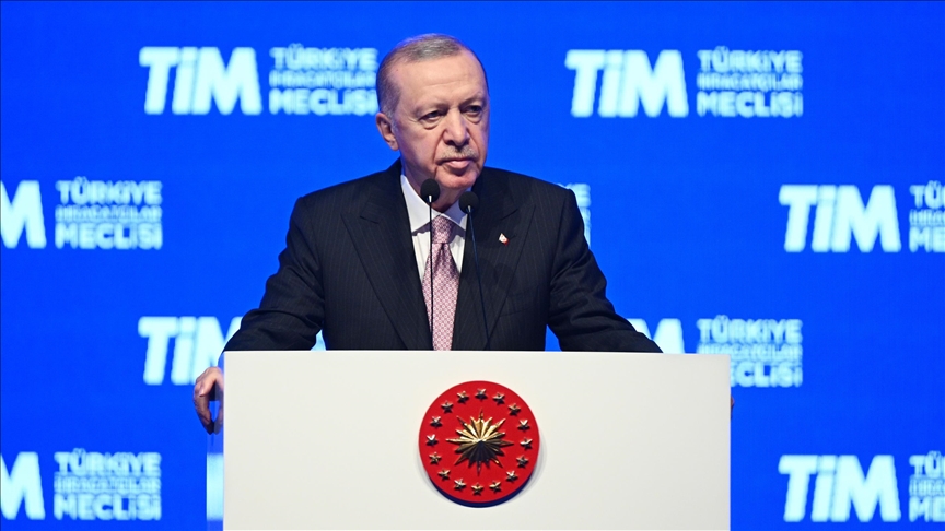 Erdoğan: 2002'de bir haftada yaptığımız ihracatı, artık bir günde gerçekleştiriyoruz