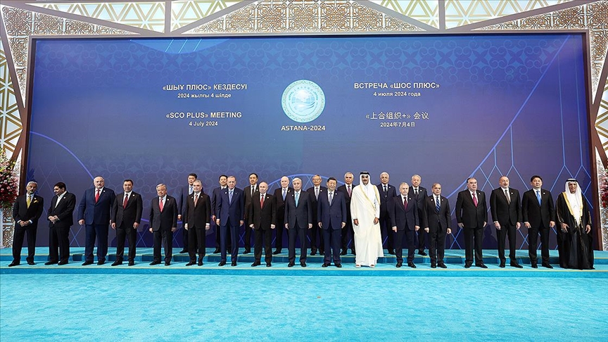 Cumhurbaşkanı Erdoğan, Şanghay İşbirliği Örgütü 24. Devlet Başkanları Zirvesi'nde