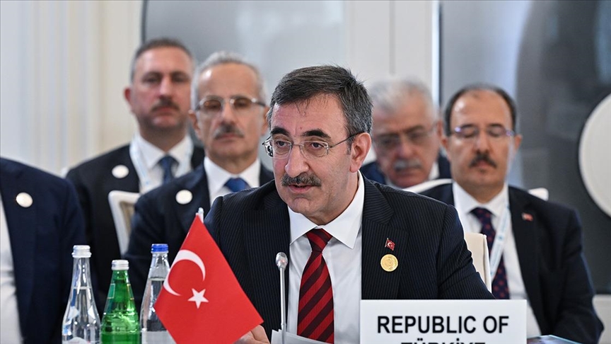 Cumhurbaşkanı Yardımcısı Yılmaz: Orta Koridor'u geliştirme çalışmaları Türk dünyasının küresel rolünü ortaya koyacak