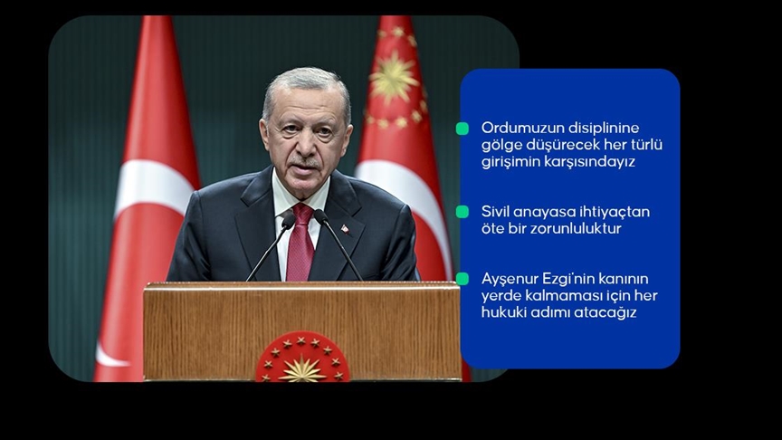 Cumhurbaşkanı Erdoğan'dan kabine sonrası flaş açıklamalar