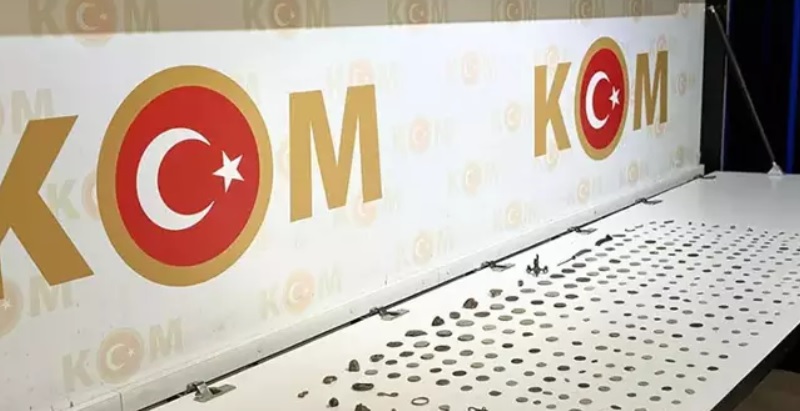 Ankara'daki operasyonda Roma ve Bizans dönemlerine ait tarihi eserler ele geçirildi