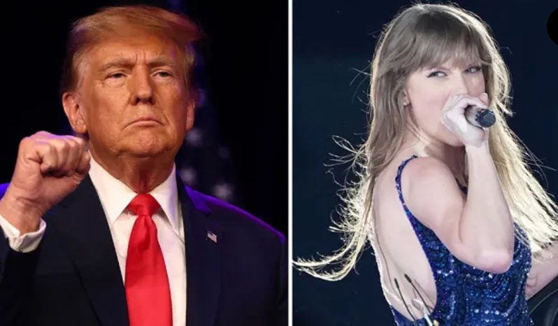 Trump'tan Harris'i desteklediğini açıklayan Taylor Swift'e yönelik "nefret ediyorum" paylaşımı