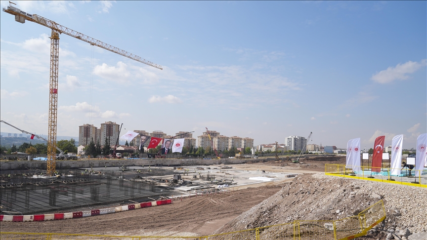 Yeni Ankara Adalet Sarayı'nın temeli törenle atıldı