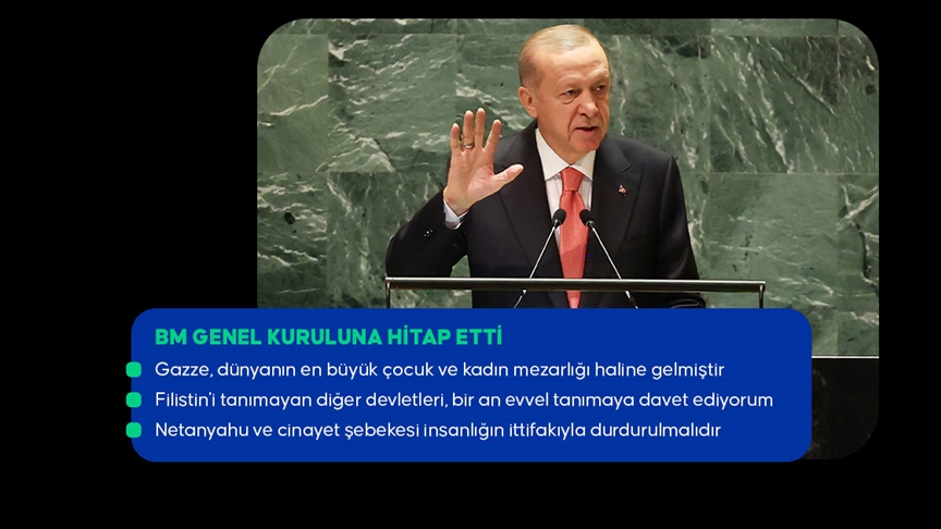 Erdoğan: Ey BM Güvenlik Konseyi, Gazze soykırımının önüne geçmek için daha neyi bekliyorsunuz?