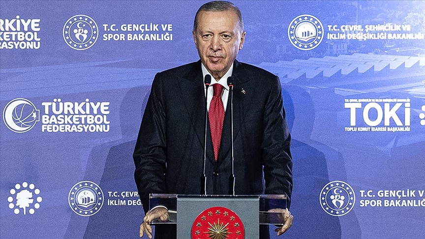 Erdoğan: Basketbol Gelişim Merkezi ile sporcularımız burada tarih yazacak