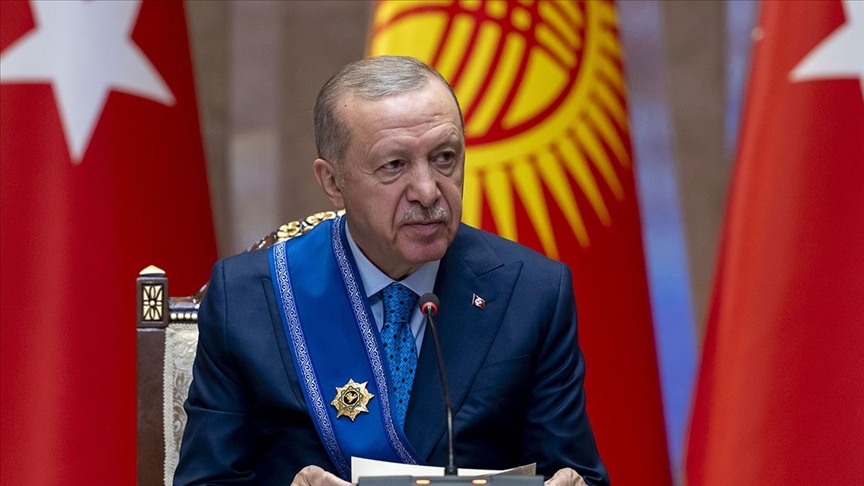 Erdoğan: Türk dünyası olarak Gazze'de yaşanan insanlık dramı karşısında güçlü duruş sergilememiz gerekiyor