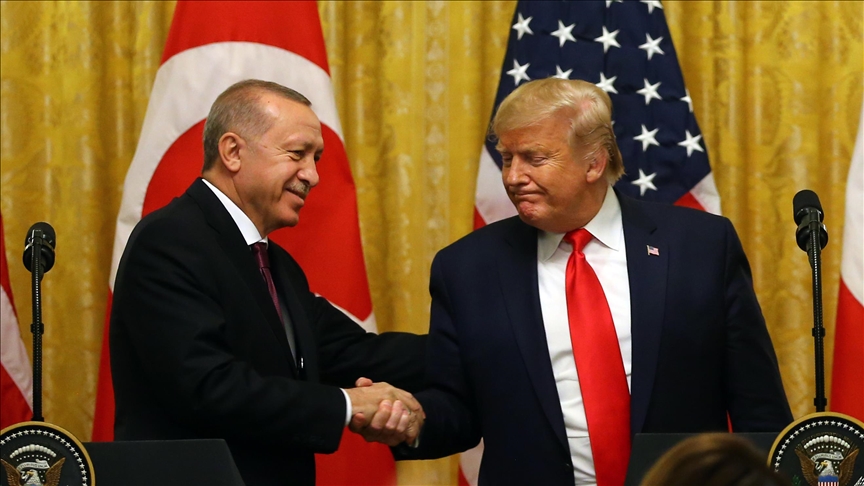 Cumhurbaşkanı Erdoğan, ABD Başkanlığı'na seçilen Trump'ı tebrik etti