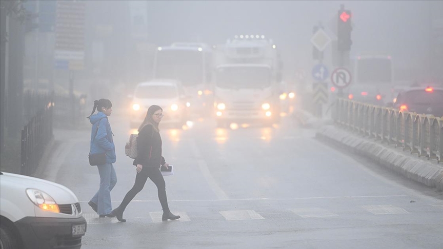 Yurtta bazı illerde yoğun sis etkili oluyor