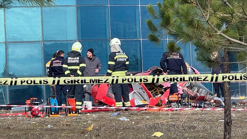 SON DURUM / Muğla'da hastaneye çarpan ambulans helikopter düştü!