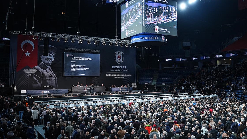 Beşiktaş Kulübü'nün olağanüstü seçimli genel kurulu başladı