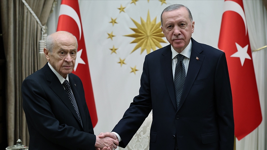 Cumhurbaşkanı Erdoğan, MHP Genel Başkanı Bahçeli ile görüşecek