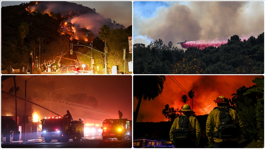 Los Angeles'taki orman yangınlarında ölenlerin sayısı 11'e çıktı!