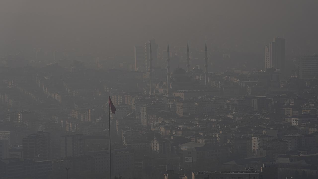 Ankara'nın hava kalitesi "turuncu" seviyede!