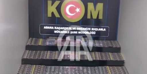 ADANA'da kaçak sigara bulunan iş yerinin sahibi gözaltında!