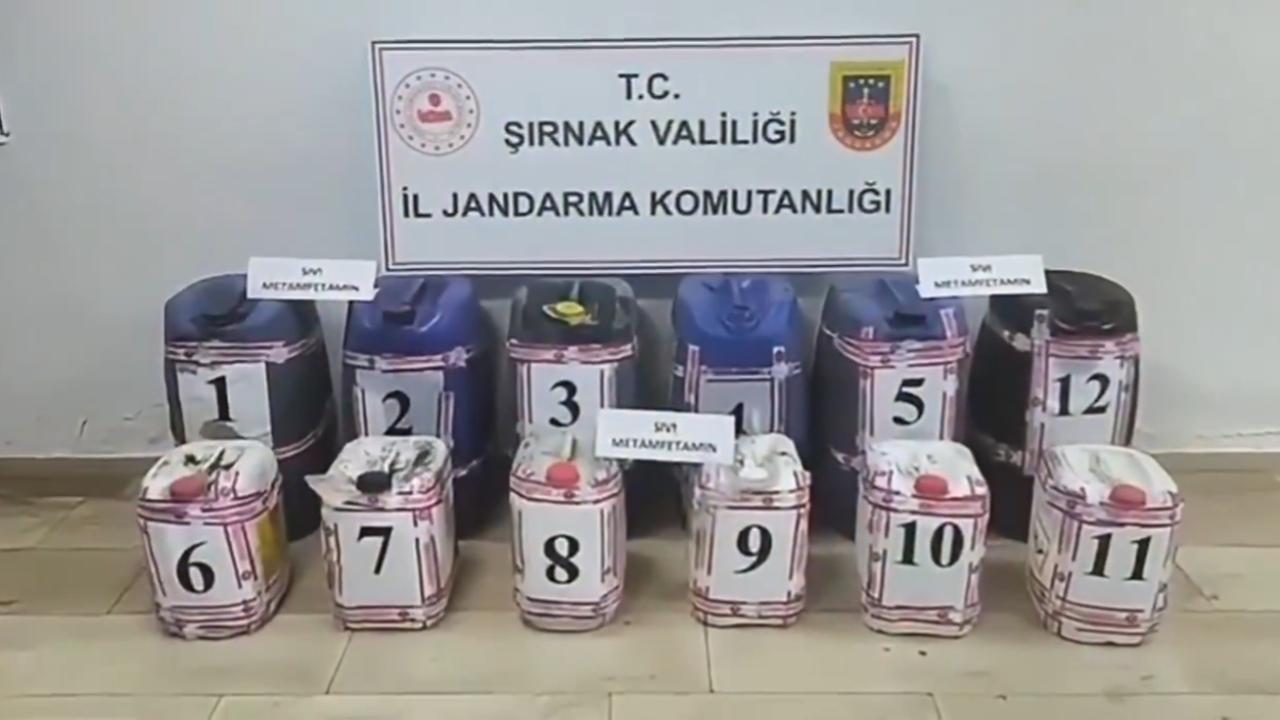 Narkokapan-11 Operasyonunda 375 Litre Sıvı Metamfetamin Ele Geçirildi