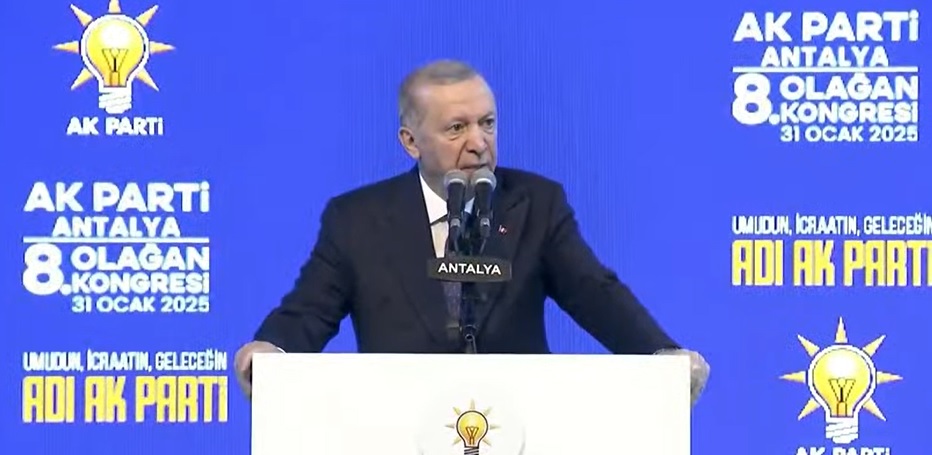 AK PARTİ ANTALYA 8.OLAĞAN KONGRESİ / Cumhurbaşkanı Erdoğan konuşuyor