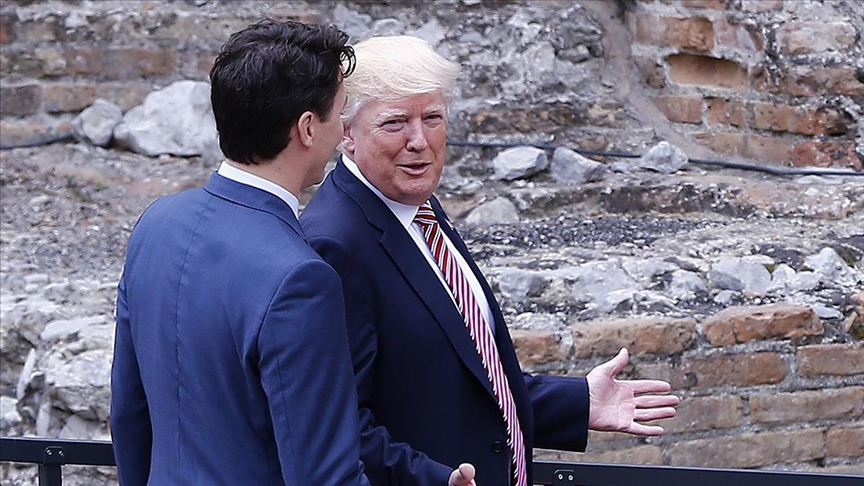 ABD Başkanı Trump, Kanada Başbakanı Trudeau ile konuştu