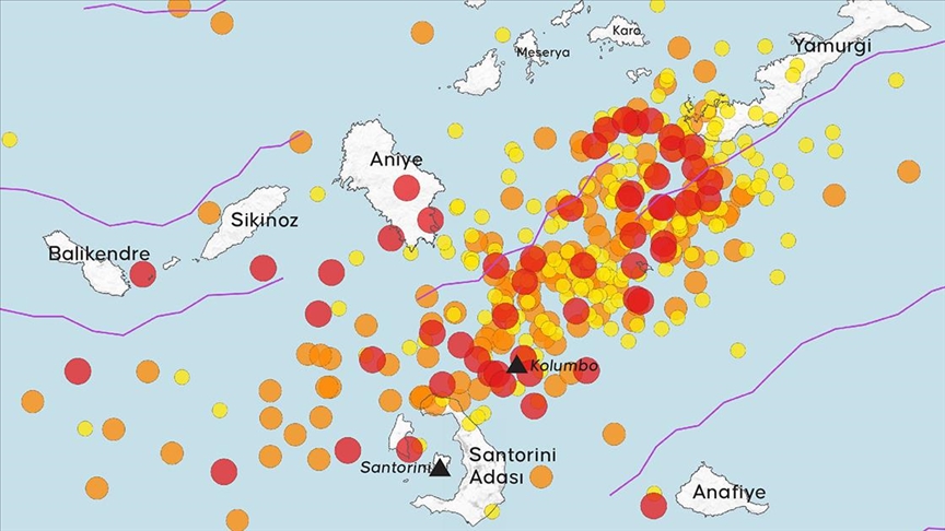 Ege Denizi'nde 4,5 büyüklüğünde deprem