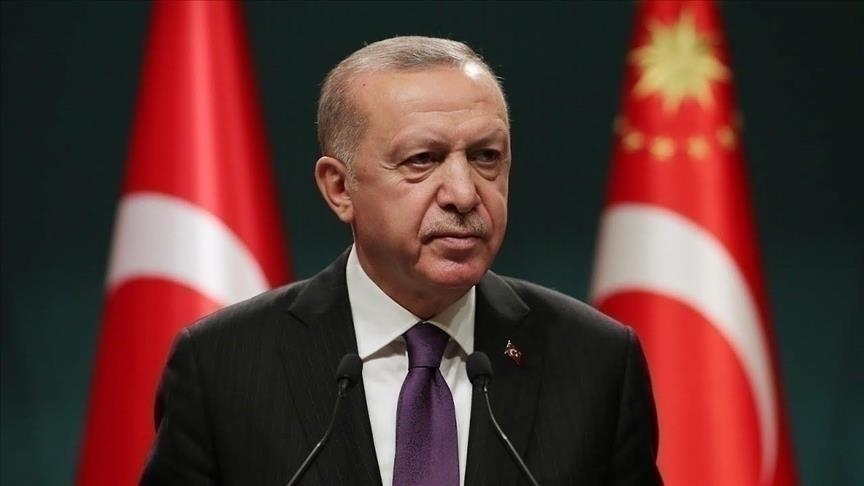 Erdoğan'dan şehit ailesine başsağlığı mesajı