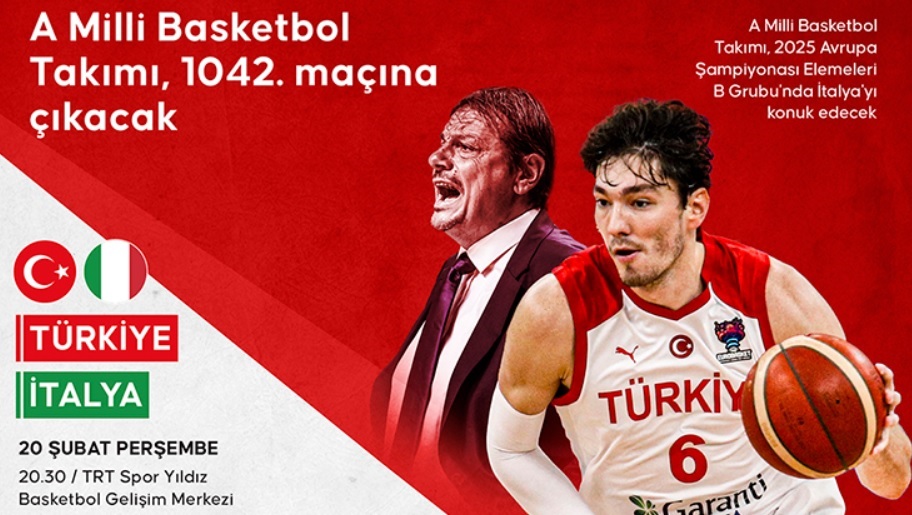 A Milli Basketbol Takımı 1042. maçına çıkacak!