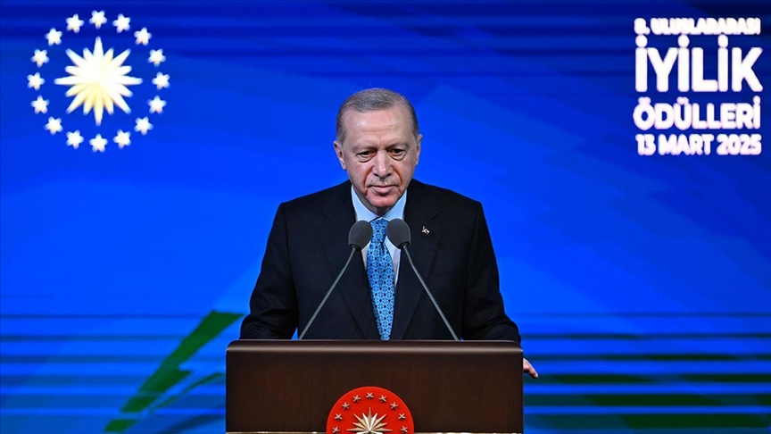 Erdoğan: Nerede bir zulüm, çatışma, adaletsizlik varsa sona erdirmek için biz oradayız