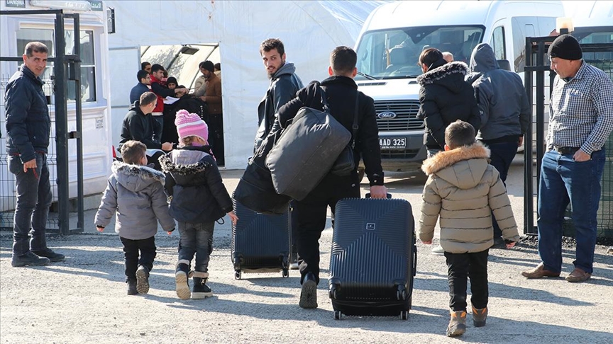 Yılmaz'dan geri dönüş yapan Suriyelilere ilişkin paylaşım