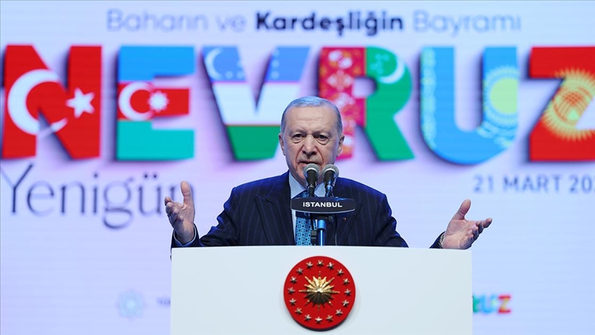 Cumhurbaşkanı Erdoğan: 21 Mart Nevruz Türk dünyasının ortak anma ve kutlama günü olacak