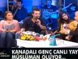 Kanadalı genç canlı yayında Müslüman oldu