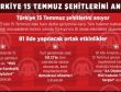 Türkiye 15 Temmuz şehitlerini anıyor