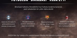 Futbolun "sihirbazı" veda etti