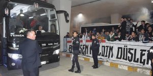 Beşiktaş kafilesi Konya'da..