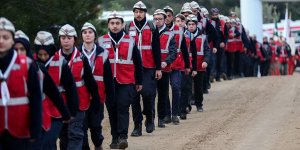 Gençler atalarının izinde Conkbayırı'na yürüdü