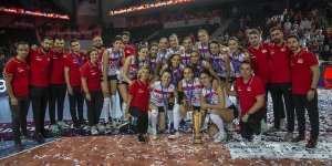 Türkiye voleybolda Avrupa ikincisi