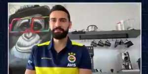 Fenerbahçeli futbolculardan videolu 'Evde Kal' çağrısı