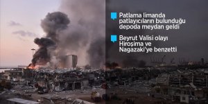 Lübnan'ın başkenti Beyrut'ta PATLAMA