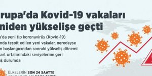 Avrupa'da Kovid-19 vakaları yeniden yükselişe geçti!