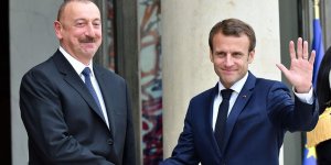 Aliyev ve Macron, Ermenistan-Azerbaycan cephe hattındaki çatışmaları görüştü