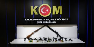 Esnafı silah zoruyla tehdit edip haksız kazanç sağlayan suç örgütüne Ankara merkezli operasyon