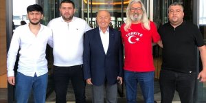 Türkiye ve Azerbaycan'ın tribün liderleri A Milli Takım'a destek için bir araya geldi