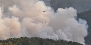 Muğla'da devam eden 5 yangına havadan ve karadan müdahale ediliyor