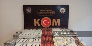 Konya'da kaçakçılık operasyonunda 2 şüpheli yakalandı!