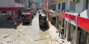 Bozkurt'ta sel felaketinin yaralarını sarmak için çalışmalar sürüyor..