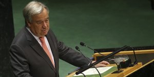 Guterres: Pandemi ve iklim krizi konusunda, tehlike çanlarını çalmak için buradayım