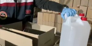 İstanbul'daki operasyonda 12 bin litre etil alkol ele geçirildi!